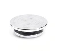 KQFCAZRE Tournette Potier Robuste Plateau Tournant en Aluminium Tour Potier pour Potiers, Sculpteurs, Poterie, 15 Cm