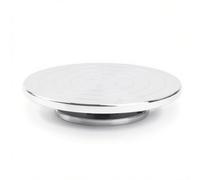 KQFCAZRE Tournette Potier Robuste Plateau Tournant en Aluminium Tour Potier pour Potiers, Sculpteurs, Poterie, 25 Cm