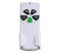 Kquepo Ventilateur de Plafond Universel 53T Remote 53T Ventilateur de Plafond Universel Télécommande Ventilateur de Plafond à 3 Vitesses et Gradateur Léger pour 53T 11T 35T HD5 UC7030T UC9050T Télécom