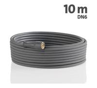 Kränzle Tuyau haute pression Kränzle en treillis d'acier 10 m NW 6 210 bar 1SN Version alimentaire gris/bleu Quantité:1