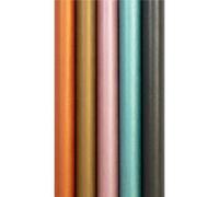Kraft blanc irisé, 2x0,70m 30rlx ass. - Assortiment