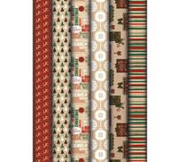 Kraft brun 60g, 2x0,7m 60rlx Ass. Noël - Assortiment