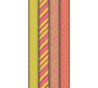 Kraft brut 70g, Neon 2x0,70m prés. 30rlx - Assortiment