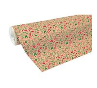 Kraft brut 70g, rl 50x70m Décos de Noël - Multicolore