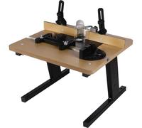 KRAFT&DELE | Banc de travail pour toupie, ensemble de plateaux d'insertion, table de toupie et machine de fraisage, table de routage
