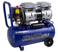 KRAFT&DELE | Compresseur à air comprimé, compresseur sans huile, 24 L, 1 200 W, 220 L/min