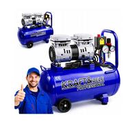 KRAFT DELE Compresseur Sans Huile 50L 1500W Compresseur d'Air Silencieux