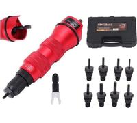 KRAFT&DELE Fixation de rivets pour perceuse, pour écrous à rivets KD10554
