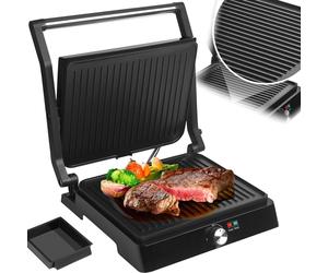 KRAFT&DELE | Gril électrique, 2400W, gril BBQ portable, gril de table