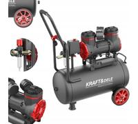 Kraft&Dele KD1390 compresseur sans huile 24L 8bar