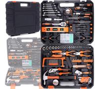 KRAFT&DELE | Kit d'outils de mécanicien, 168pcs, clés à douille, kit d'outils de réparation automobile, kit d'outils à main boîte à outils, boîte de rangement