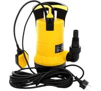 Kraft&Dele Pompe pour eaux sales 1" Pompe immergée 1650W 16000 L/h avec interrupteur à flotteur intégré