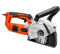 KRAFT&DELE | Rainureuse pour maçonnerie, fraiseuse à rainurer, 2850 W, rainureuse pour maçonnerie avec une profondeur de 34 mm et une largeur de 38 mm, machine électrique à rainurer 54 x 20 x 24 cm, i