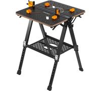 KRAFT&DELE Table de travail pliante 70x65x92 cm, avec serrage, plateau MDF - KD11871