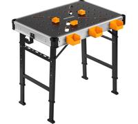 KRAFT&DELE Table de travail pliante multifonctionnelle 84,5x60x88,5 cm, plateau MDF - KD11872