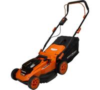 Kraft&Dele Tondeuse à gazon sans fil avec batterie 40V (2x20V) Largeur de coupe 38 cm Hauteur de coupe 25-75mm Capacité du bac à herbe 50L Sans fil