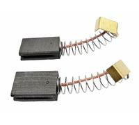 Kraftfeld 1 paire de charbons moteur avec ressort pour Parkside PHKS 1450 - 6 x 12 x 19 mm - Pièce de rechange - Brosses de charbon