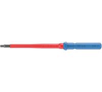 Wera Kraftform Kompakt VDE 64 i 3,0 x 157 mm TIE pour électricien, 6 pans intérieurs, lame 3,0 mm