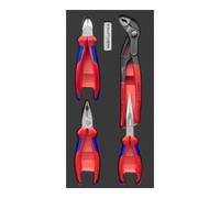 Kraftwerk Jeu de pinces Kraftwerk KNIPEX EVA3, insert 20x40, 4 pcs. Quantité:1