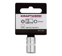 Kraftwerk Kraftwerk BASIC LINE 1/4" douille à cliquet 5.5 mm avec accroche Quantité:1