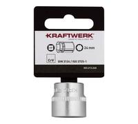 Kraftwerk Kraftwerk BASIC LINE 3/8" douille à cliquet 24 mm avec crochet Quantité:1