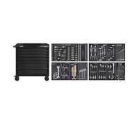 Kraftwerk Kraftwerk BT LINE Chariot d'atelier BT900 7 tiroirs noir, 211 pcs Quantité:1