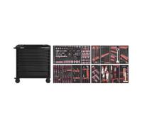 Kraftwerk Kraftwerk BT LINE Chariot d'atelier BT900, 7 tiroirs noir, 291 pcs Quantité:1
