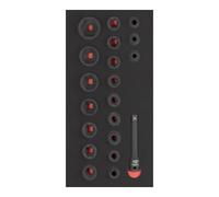 Kraftwerk Kraftwerk Jeu de douilles à chocs 1/2" 20 pièces 20x40 insert Quantité:1