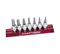 Kraftwerk Kraftwerk Jeu de douilles à six pans creux MAGALU 3/8", 7 pièces Quantité:1