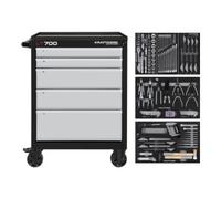 Kraftwerk Kraftwerk LT700 Chariot d'atelier, 5 tiroirs, BASIC, 173 pcs. Quantité:1