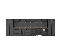 Kraftwerk Kraftwerk Mobilio 8er combi, 2x armoire haute, chariot d'atelier, meuble bas, 3964Q Quantité:1
