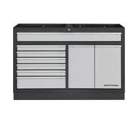 Kraftwerk Kraftwerk Mobilio Armoire à tiroirs 1360 mm 7 tiroirs 2 extensions Quantité:1