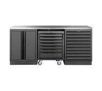 Kraftwerk Kraftwerk MOBILIO BLK Ensemble 3 pcs, acier inoxydable 430 Quantité:1