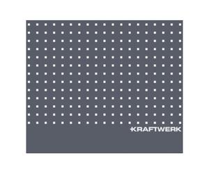 Kraftwerk Kraftwerk Panneau arrière perforé pour chariot d'atelier BT700 600mm Quantité:1