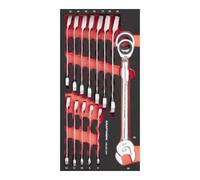 Kraftwerk Kraftwerk PRO LINE EVA3 Clé à molette à cliquet 20x40 14-pièces Quantité:1