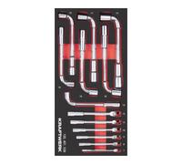 Kraftwerk Kraftwerk PRO LINE EVA3 Clé à pipe 7-19 mm 20x40 13-pièces Quantité:1