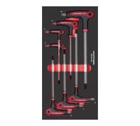 Kraftwerk Kraftwerk PRO LINE EVA3 Tournevis T-Griff à douille hexagonale 20x40 7-pièces Quantité:1