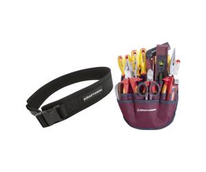 Kraftwerk Kraftwerk Sac à outils d'électricien & ceinture, Kraftwerk 20 pièces Quantité:1