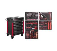 Kraftwerk Kraftwerk Servantes d'atelier PRO LINE PT800 7 tiroirs 242 pcs. Quantité:1