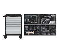 Kraftwerk Tools 102.107.203 LT LINE Servante d'atelier LT700, 7 tiroirs, 337-pcs.