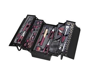 Kraftwerk Tools 206.000.000 Caisse d'outils avec outils, 1/4" + 1/2", 106 pcs.