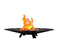 Kratki Fire Sunny Coupe-feu de Jardin autoportant, Rond, Poids 10,5 kg, diamètre L 68,4 cm, Hauteur H 11,3 cm, en Acier Robuste et résistant à la Chaleur