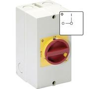 Kraus & Naimer Interrupteurs de réparation KG 6 pôles, Bouton + interrupteur, Jaune, Rouge