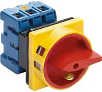 Kraus & Naimer KG10B.T203/01.E Interrupteur sectionneur refermable 20 A 1 x 90 ° rouge, jaune 1 pc(s)