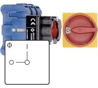 Kraus & Naimer KG32B.T203/01.FT2 Interrupteur sectionneur 32 A 1 x 90 ° rouge, jaune 1 pc(s)