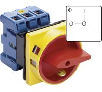 Kraus & Naimer KG64B.T203/01.E Interrupteur sectionneur refermable 63 A 1 x 90 ° rouge, jaune 1 pc(s)