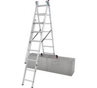 KRAUSE 033376 Alu-V.Leiter Treppe 3x7 Sp.