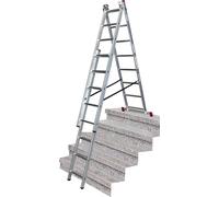 KRAUSE 033383 Alu-V.Leiter Treppe 3x8 Sp.
