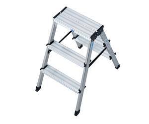 KRAUSE 120328 Stufen-Doppelleiter 2x3 Stu.