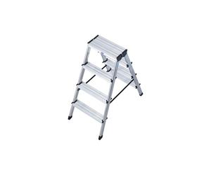 KRAUSE 120335 Stufen-Doppelleiter 2x4 Stu.